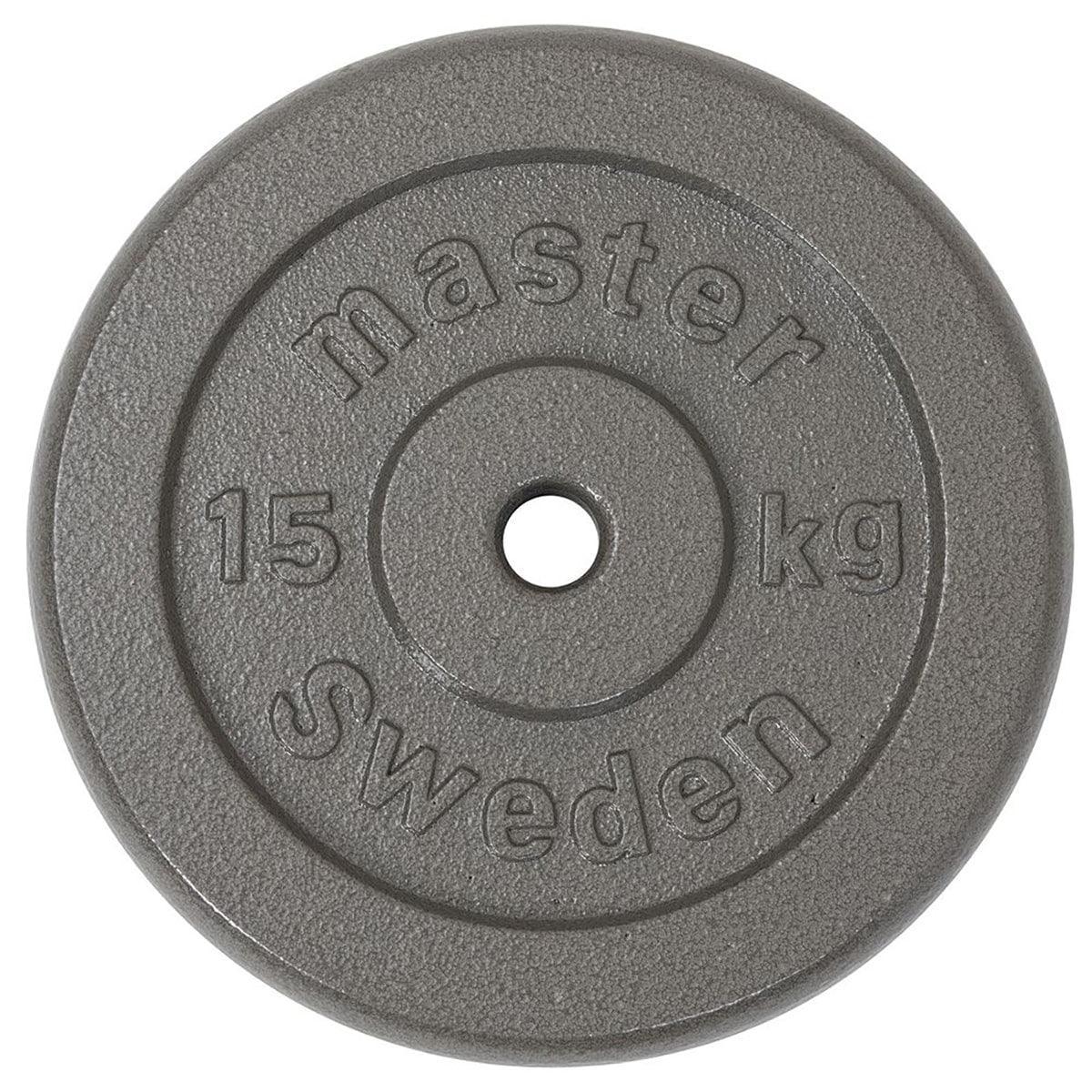 Master Fitness Skolvikt 0,5-20 kg Viktskivor