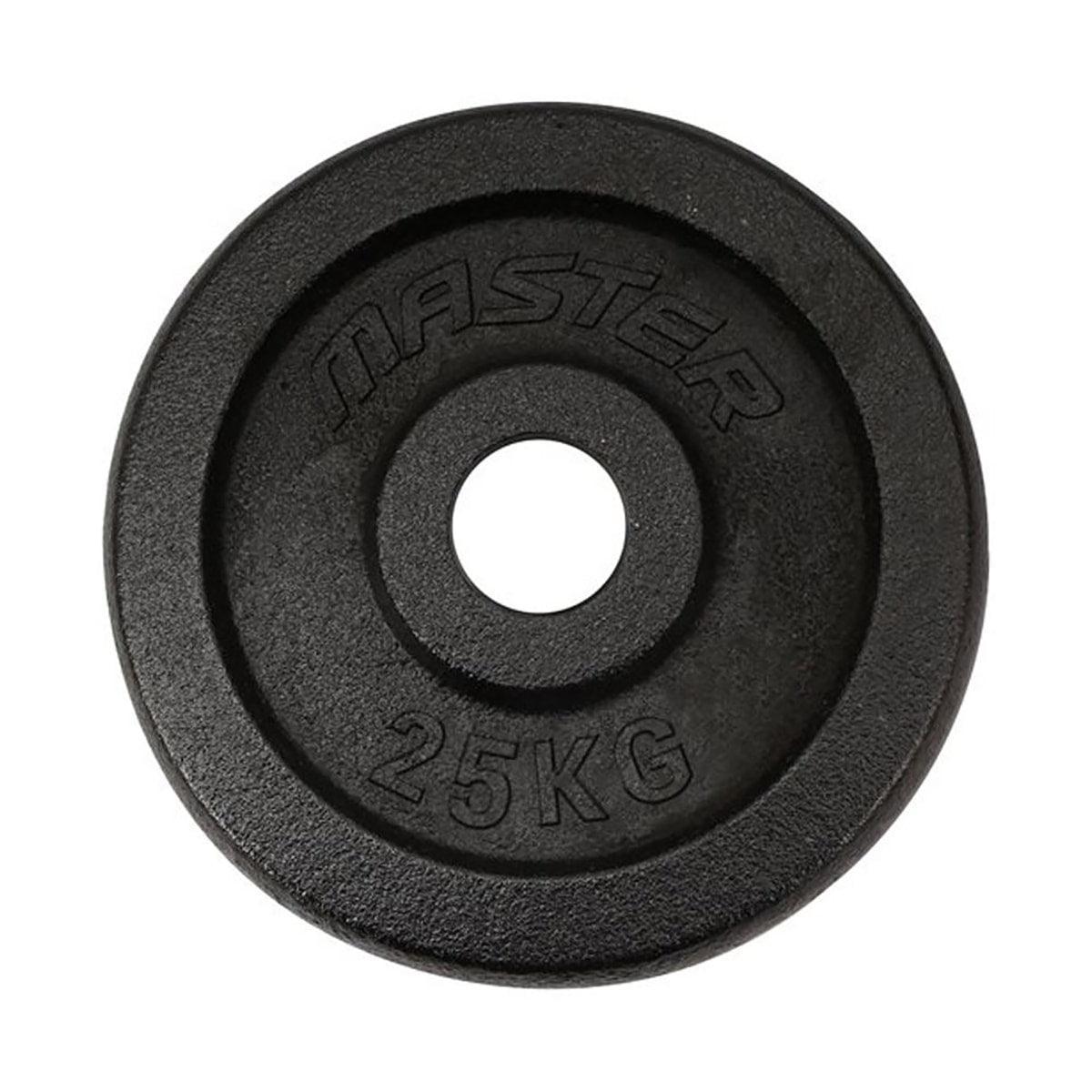 Master Fitness Skolvikt 30 mm 0,5-25 kg viktskivor