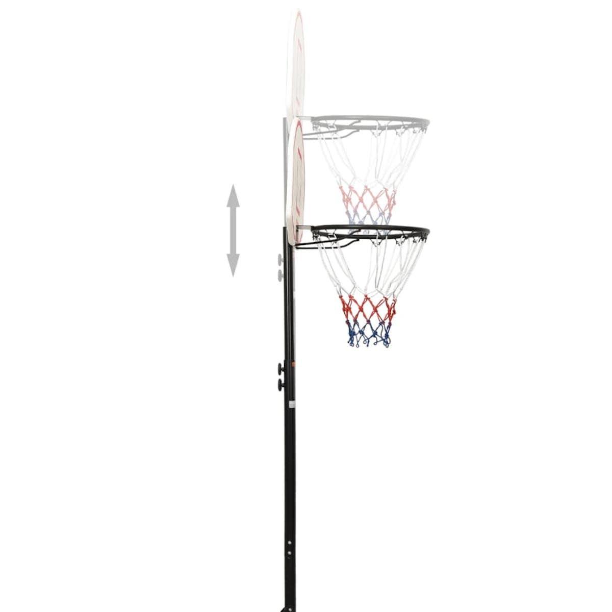 Basketkorg med stativ 216-250 cm