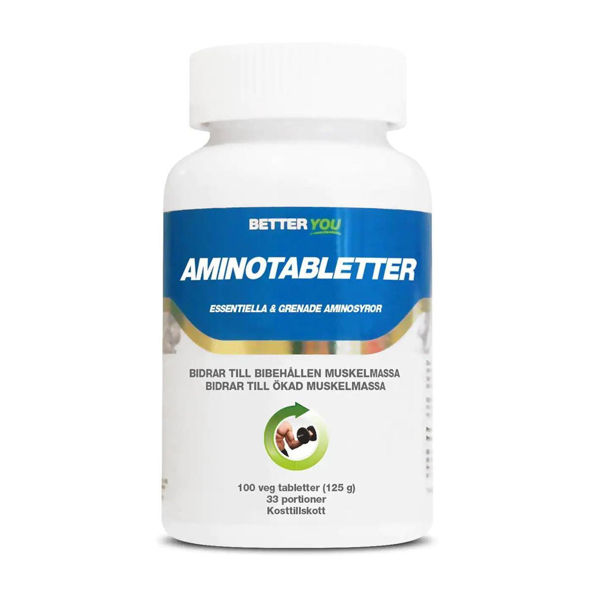 Better You Aminotabletter 100 kapslar Aminosyror