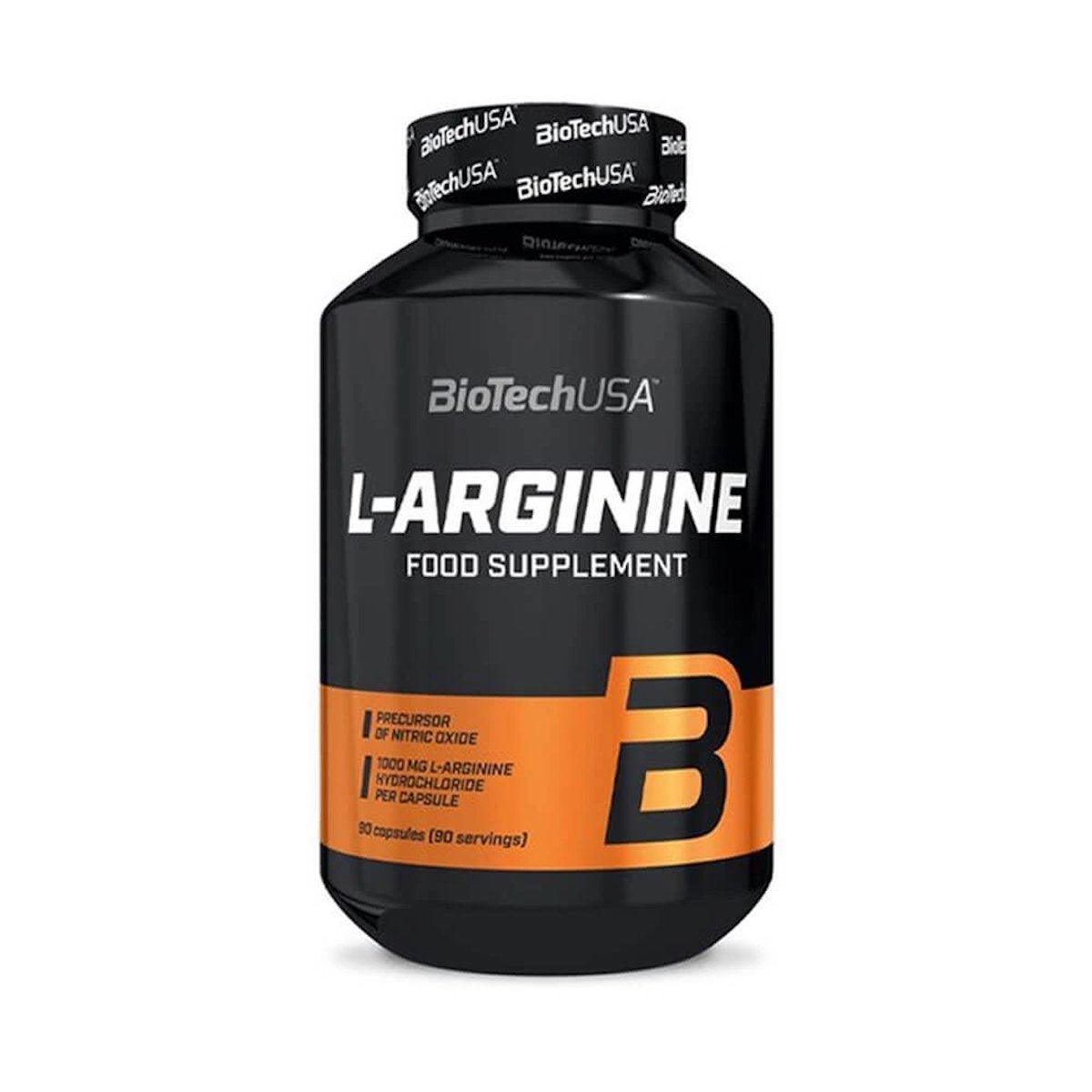 Biotech USA L-Arginine 90 kapslar Aminosyror