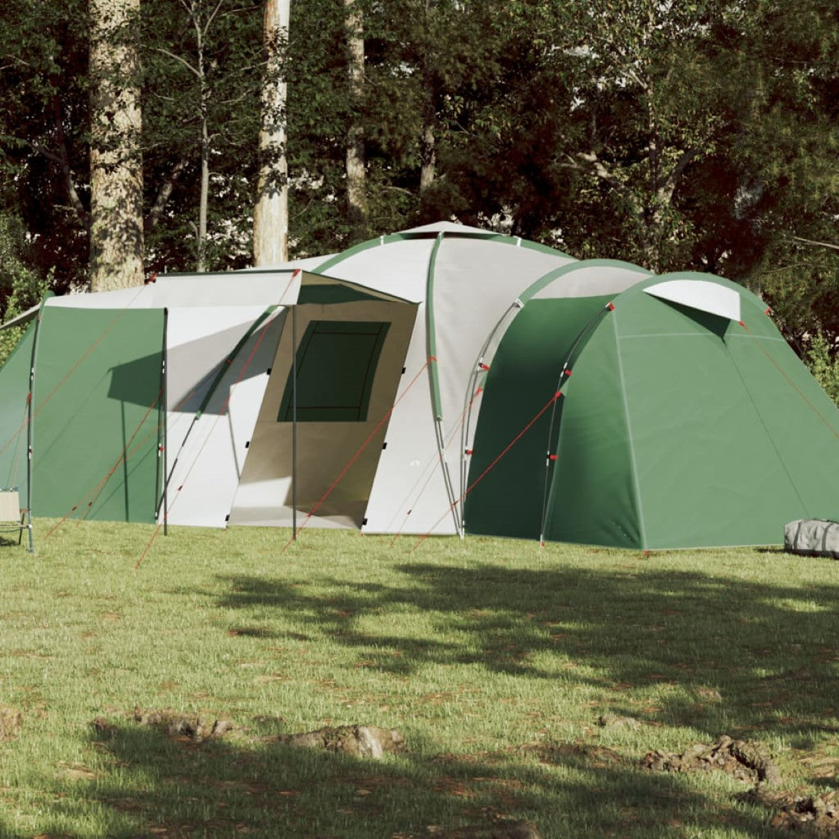Campingtält 12-Personer Family Grön