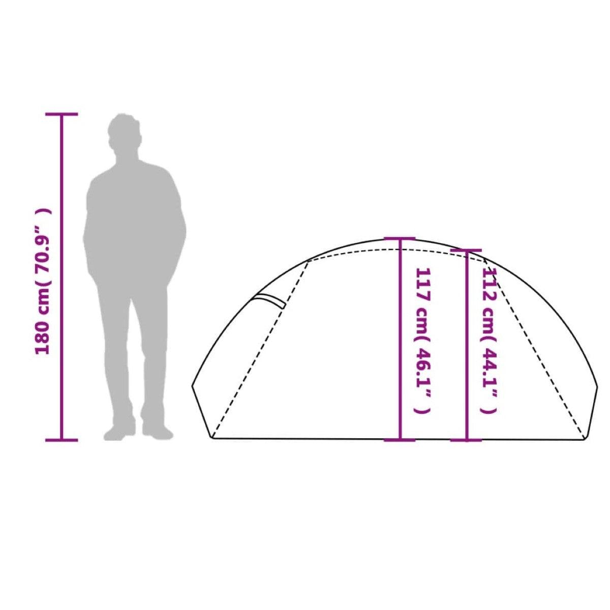 Campingtält 2-Personer Kompakt