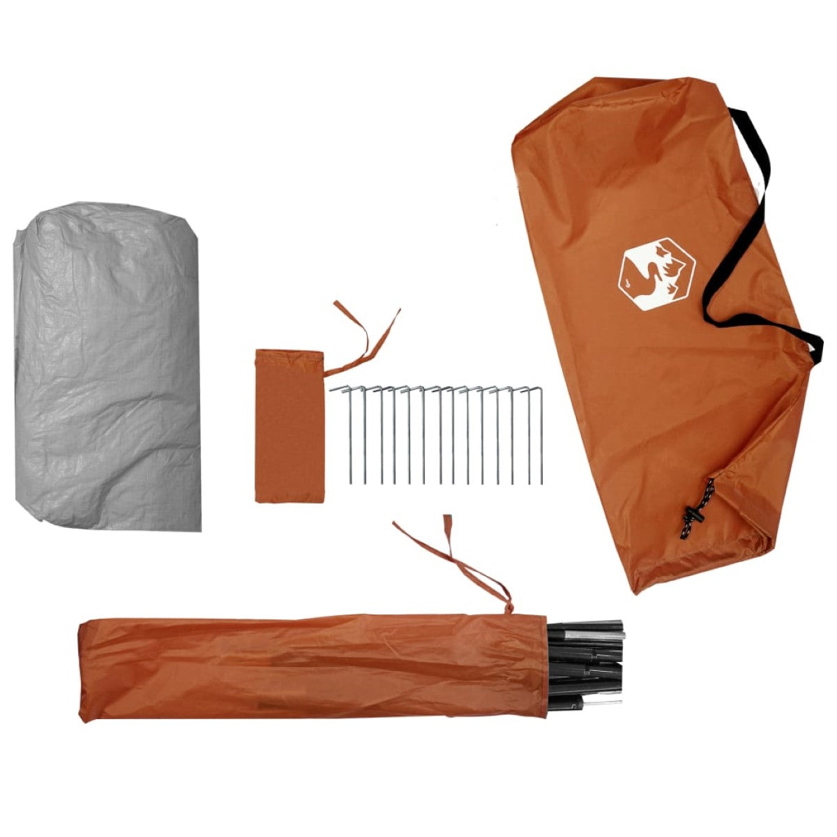 Campingtält 2-Personer Scout Orange