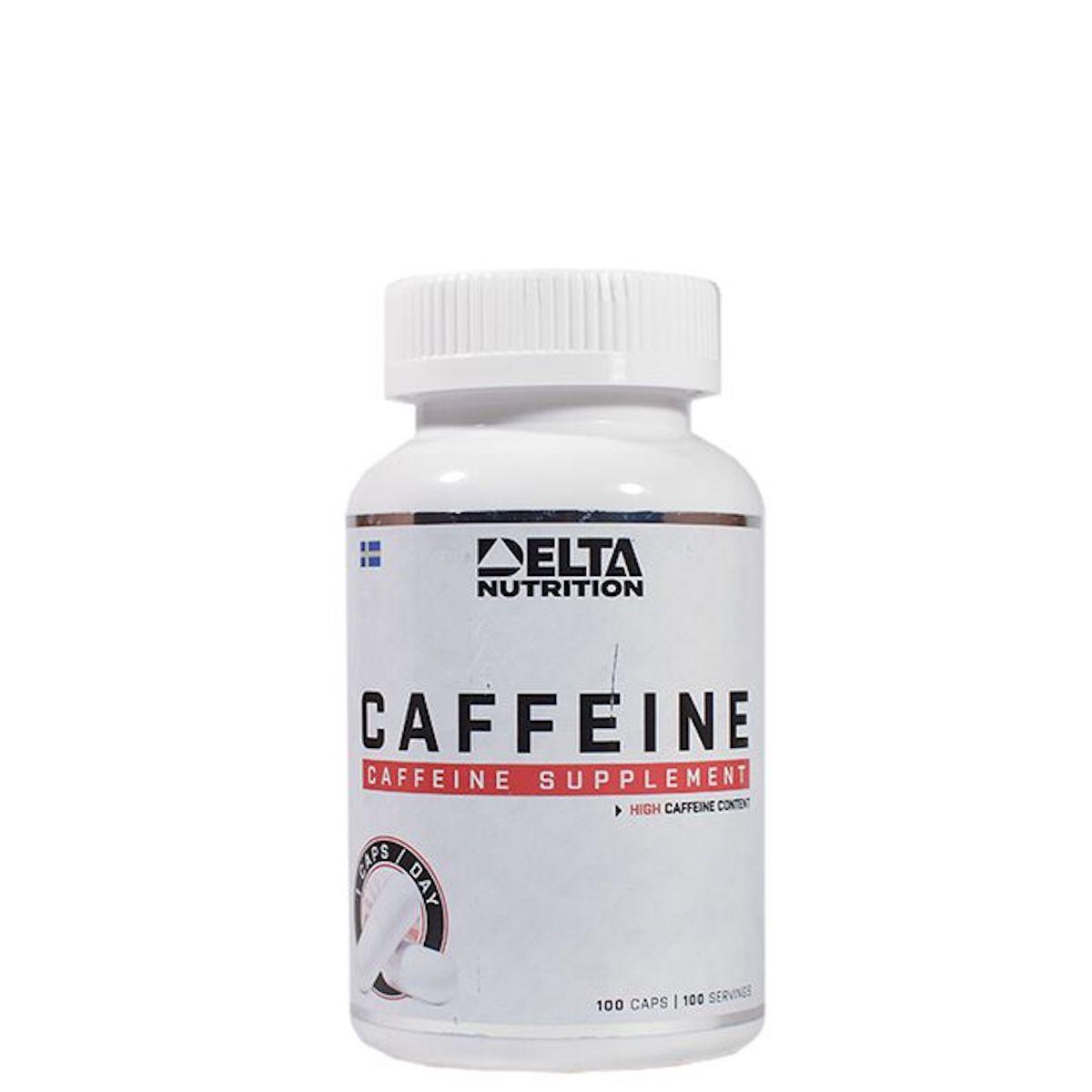 Delta Nutrition Caffeine 200mg 100 kapslar PWO