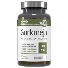 Elexir Pharma Gurkmeja 500 mg 60 kapslar