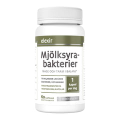 Elexir Pharma Mjölksyrabakterier 60 kapslar