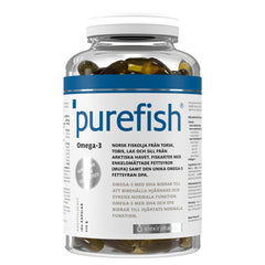 Elexir Pharma Purefish 180 kapslar Fettsyror
