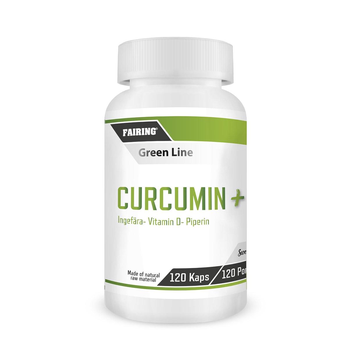 Fairing Curcumin+ 120 kapslar