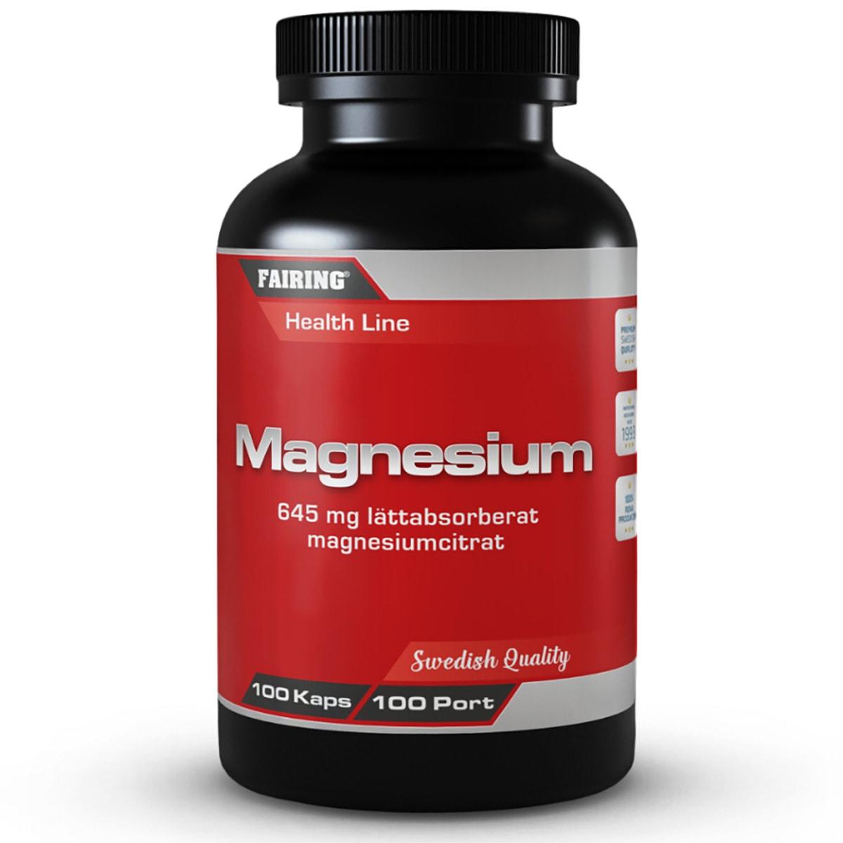 Fairing Magnesium 100 kapslar