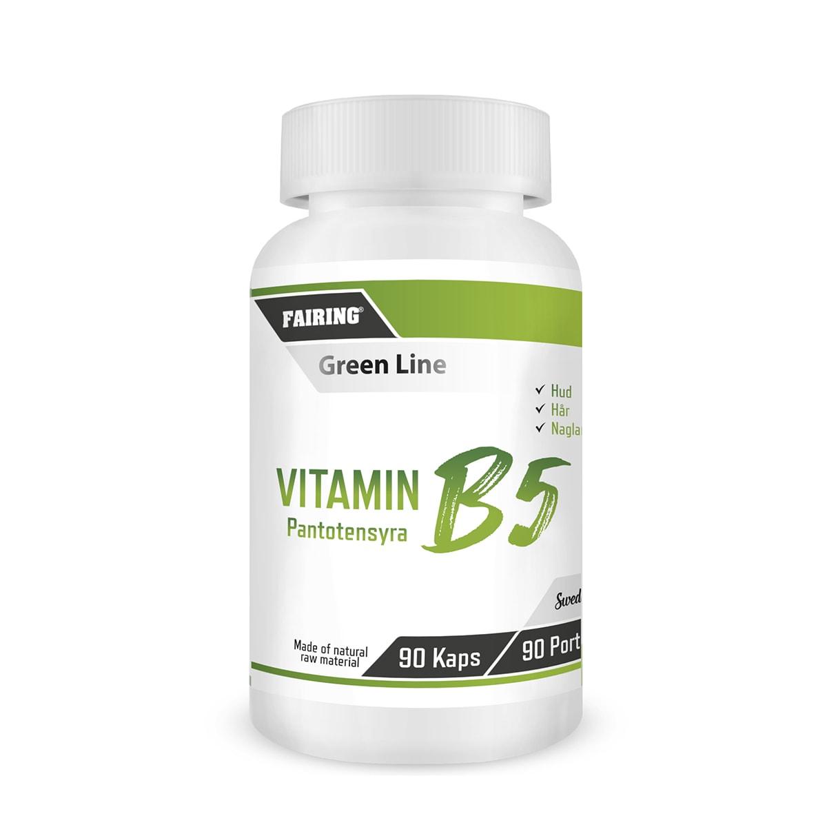 Fairing Vitamin B5 90 kapslar