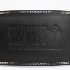 Gorilla Wear 6 Inch Padded Leather Belt Träningsbälte