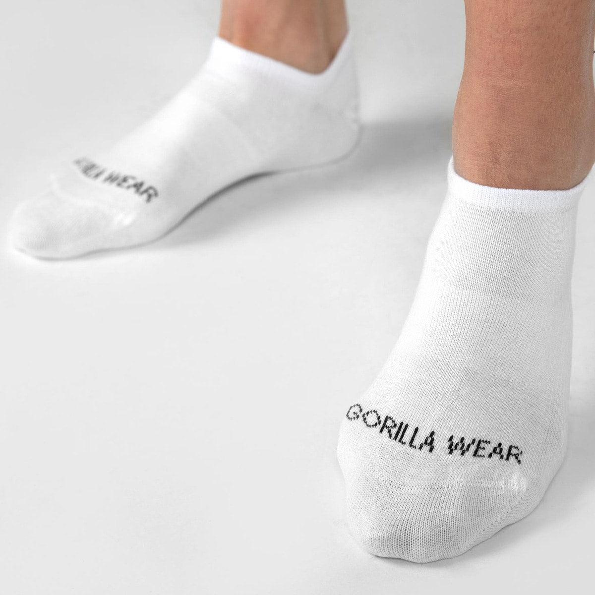 Gorilla Wear Ankle Socks 2-pack Ankelstrumpor Vit