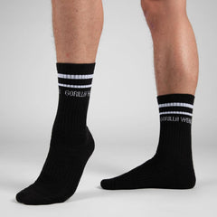 Gorilla Wear Crew Socks 2-pack Strumpor Svart