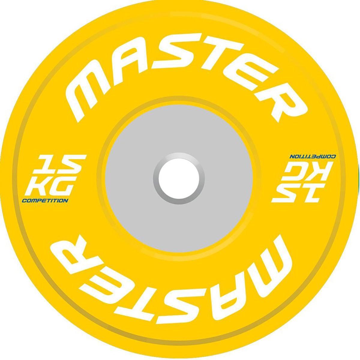 Master Fitness Competition Plate 10-25 kg Viktskiva
