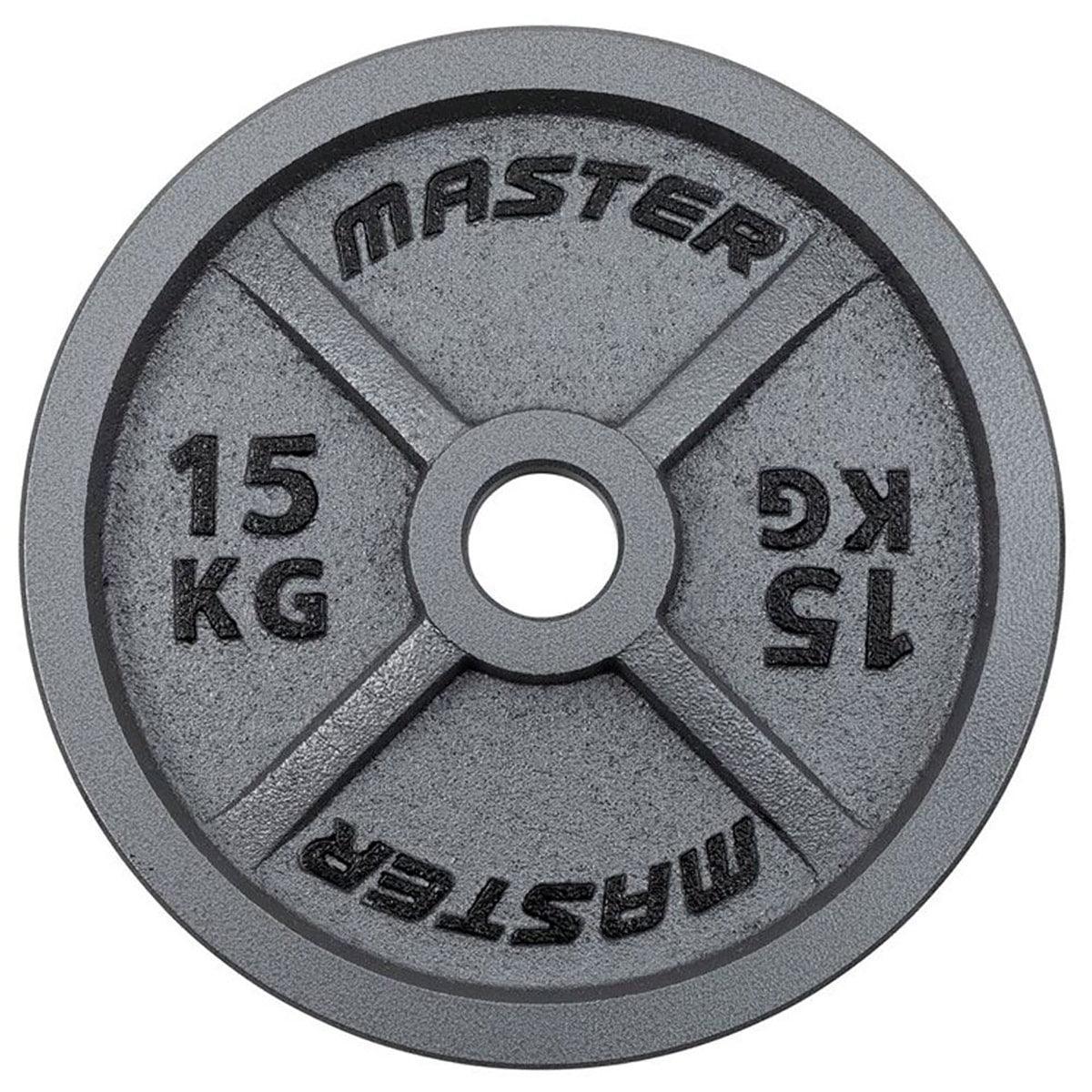 Master Fitness Ironplate Machined 1,25-25 kg viktskivor