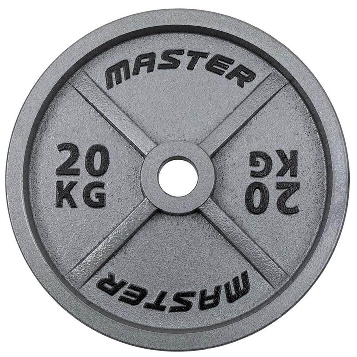 Master Fitness Ironplate Machined 1,25-25 kg viktskivor