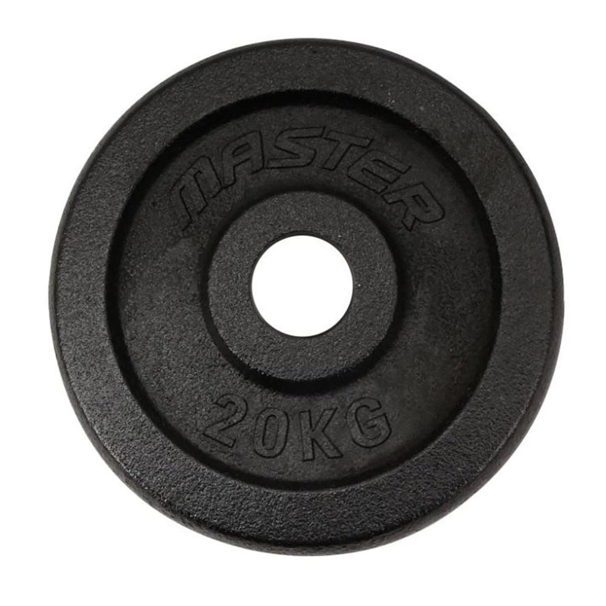 Master Fitness Skolvikt 30 mm 0,5-25 kg viktskivor