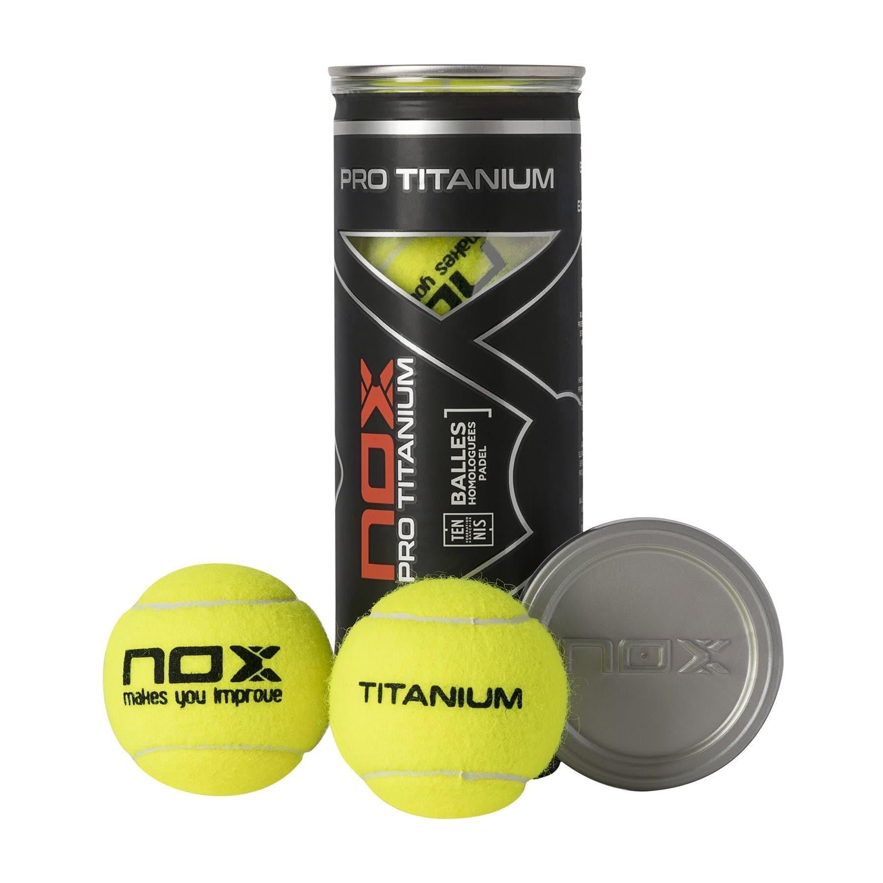Nox Pro Titanium Padelbollar