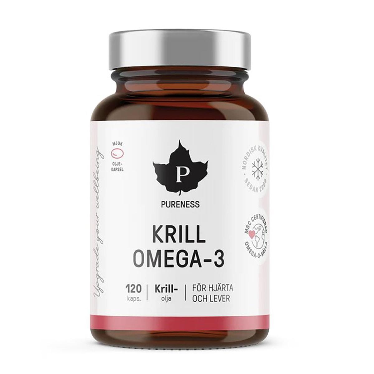 Pureness Krill Omega-3 120 kapslar Fettsyror