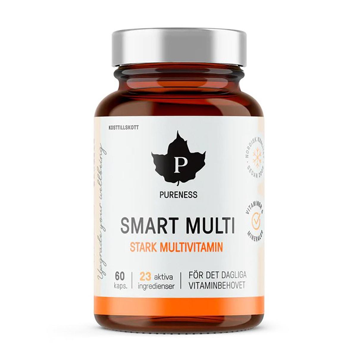 Pureness Smart Multi 60 kapslar Vitaminer & Mineraler