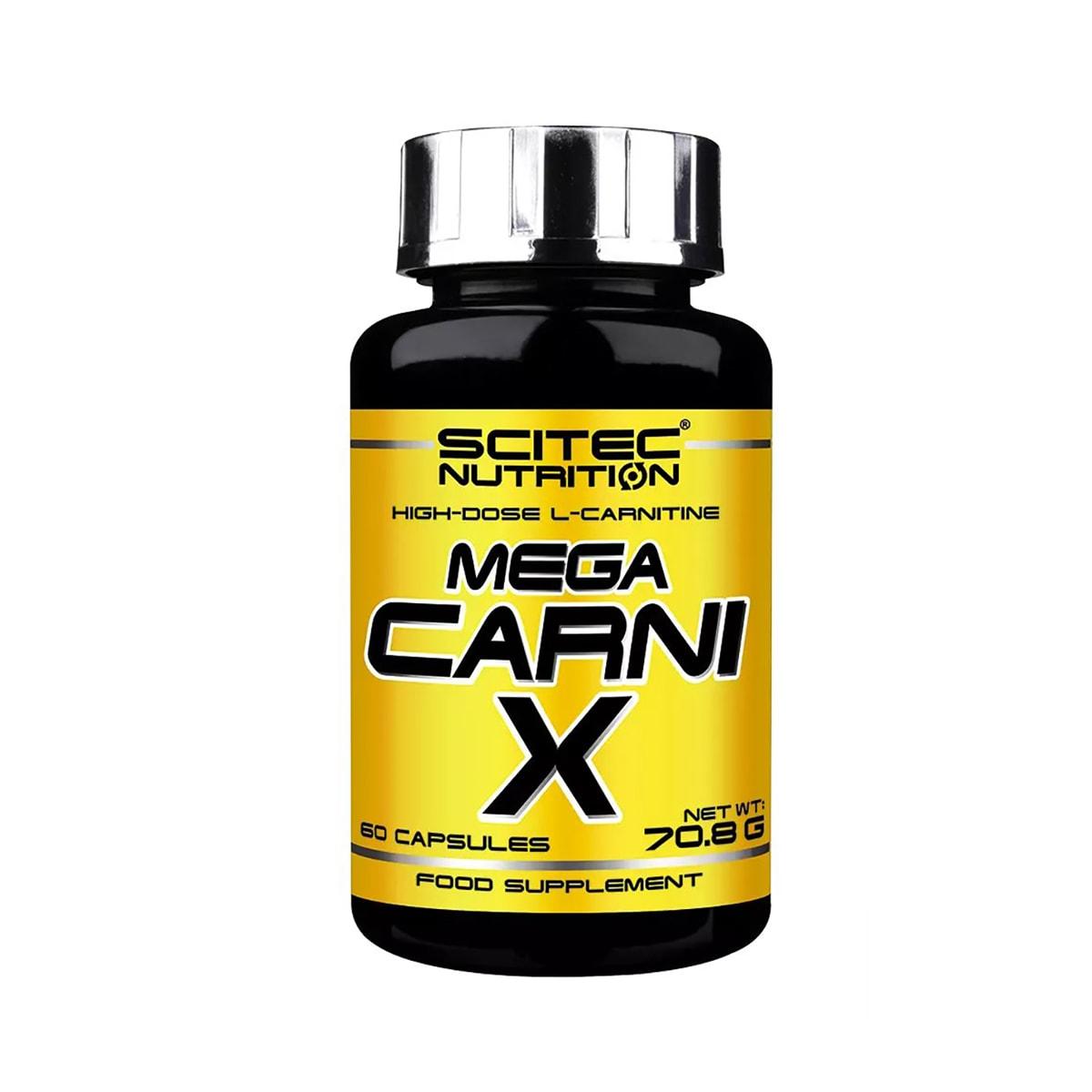 Scitec Nutrition Mega Carni-X 60 kapslar Fettförbrännare