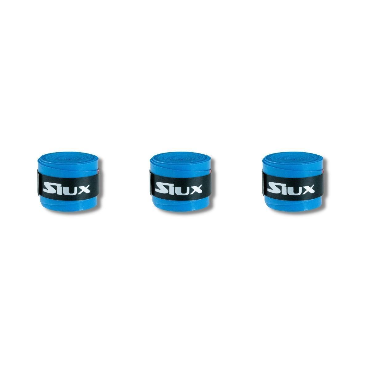Siux Overgrip soft blå 3-pack Padeltillbehör