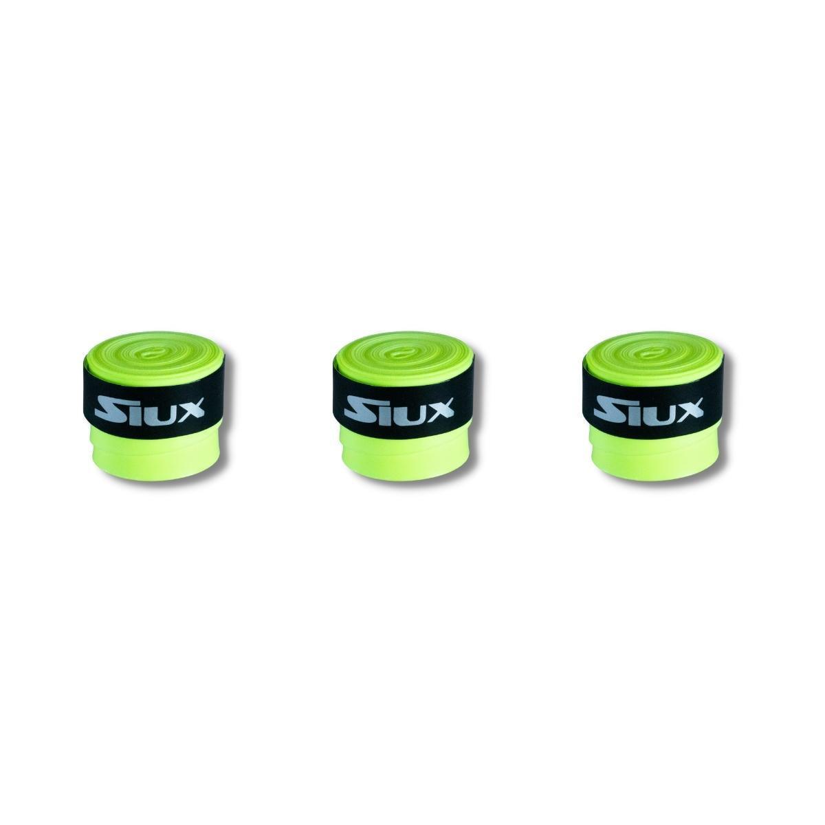 Siux Overgrip soft grön 3-pack Padeltillbehör