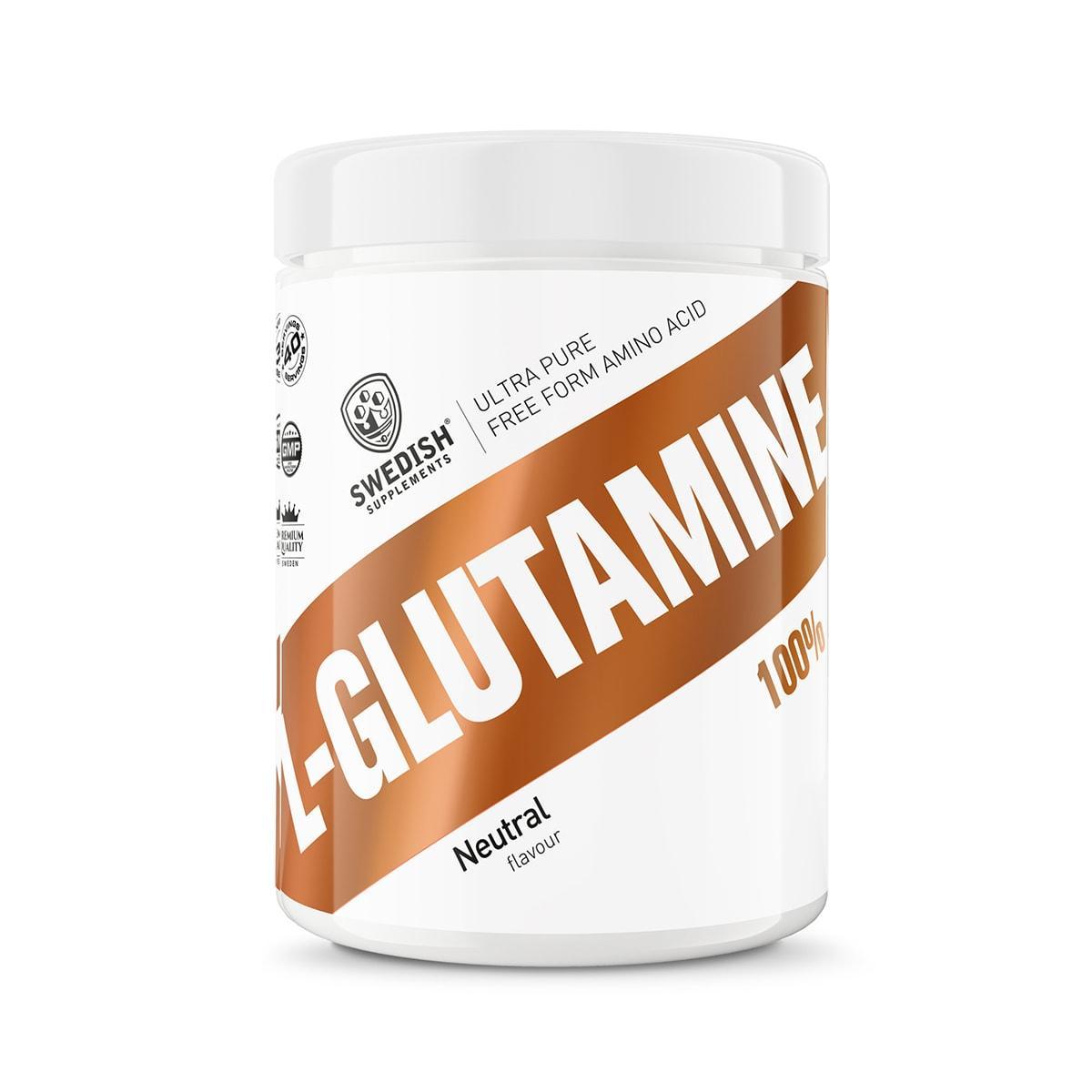 Swedish Supplements L-Glutamine 100% 400g Aminosyror