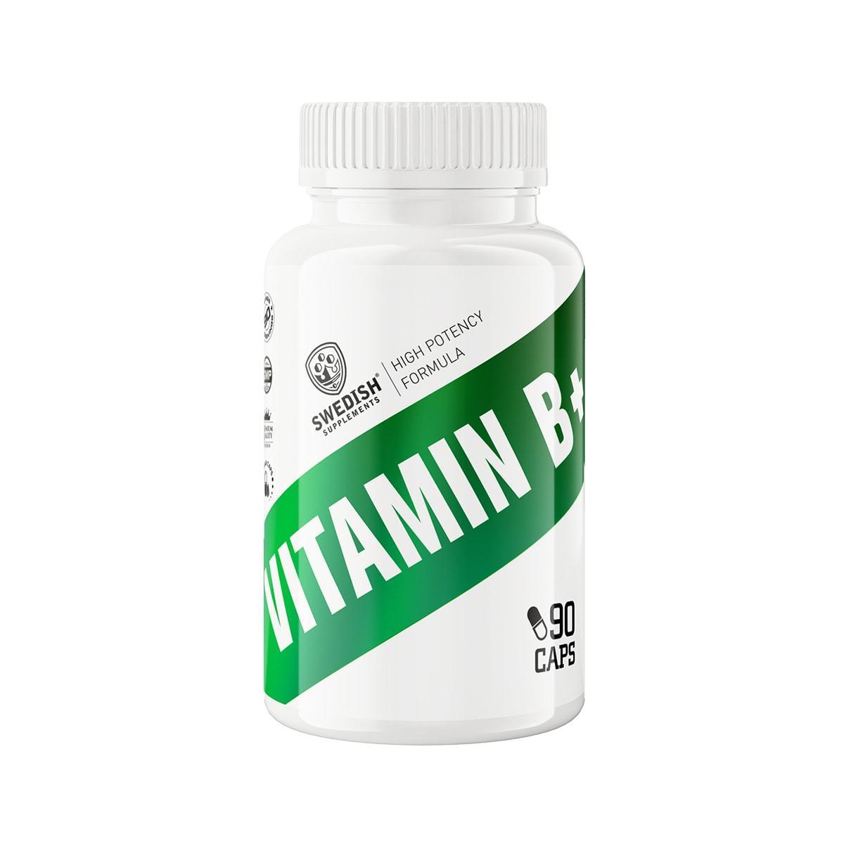 Swedish Supplements Vitamin B+ 90 caps